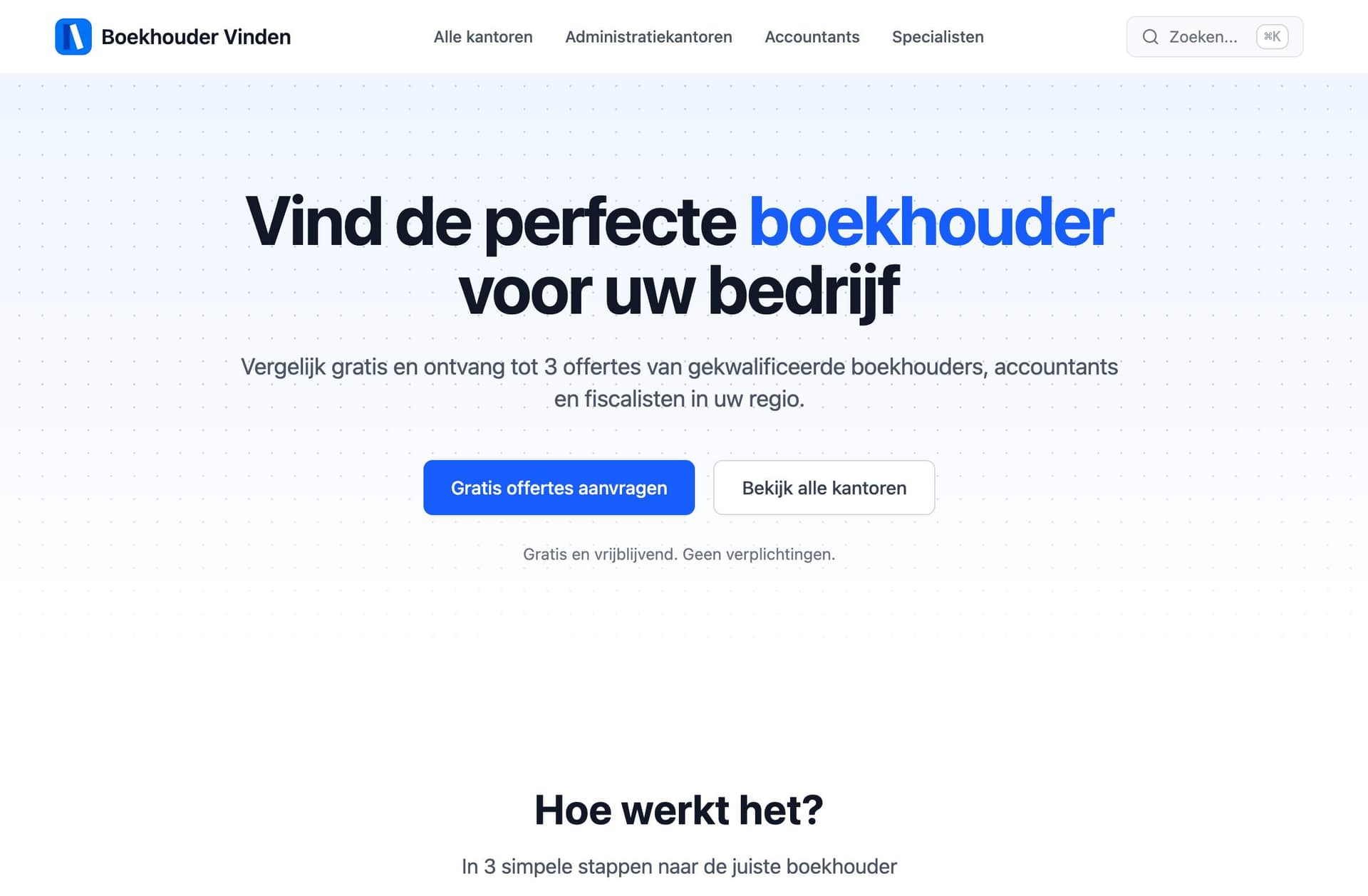 Boekhouder Vinden Boekhouder Vinden screenshot 1