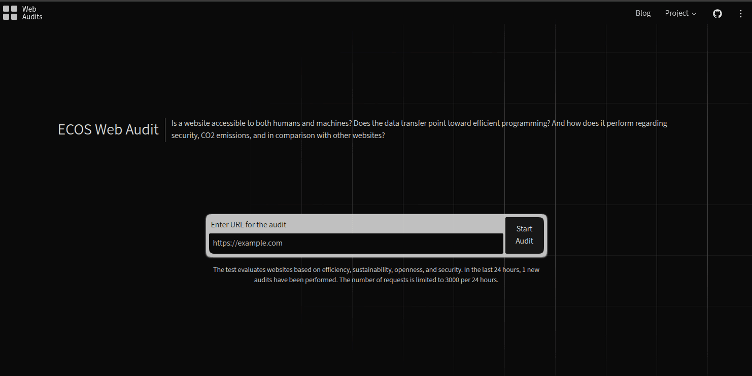 Web Audits Web Audits screenshot 1