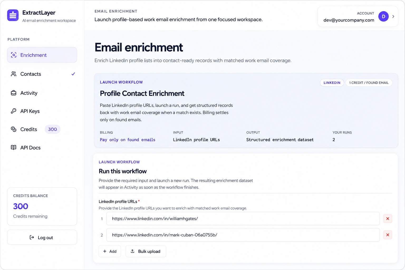 ContactLayer.io ContactLayer.io screenshot 1