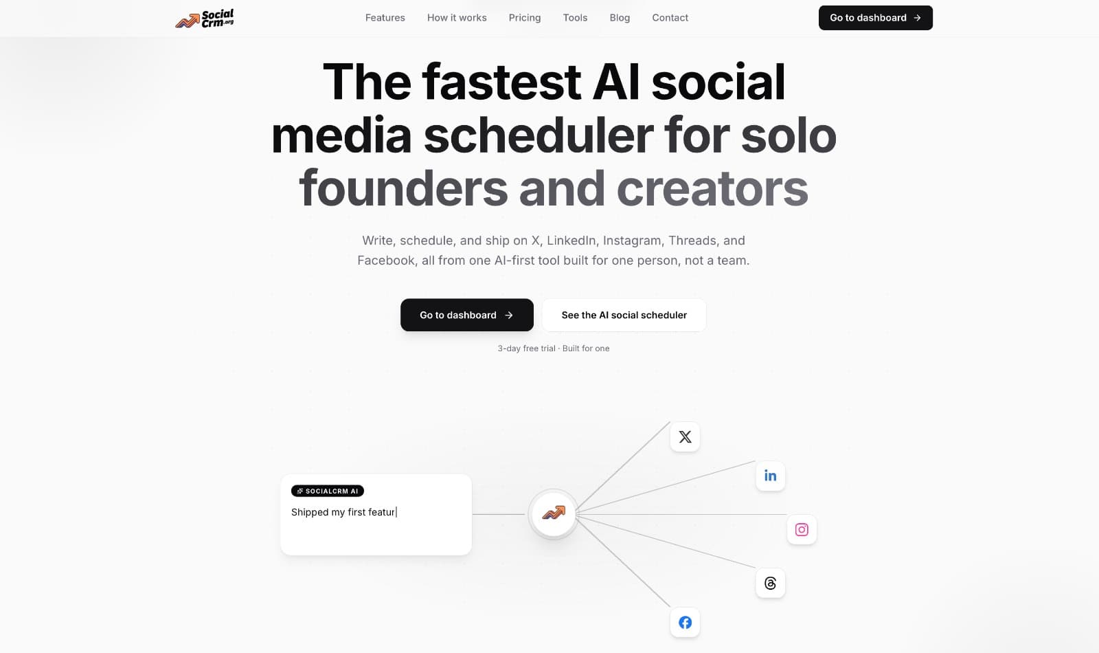 SocialCRM SocialCRM screenshot 1