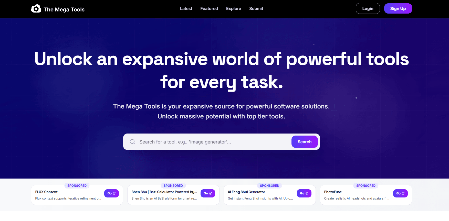 The Mega Tools The Mega Tools screenshot 1