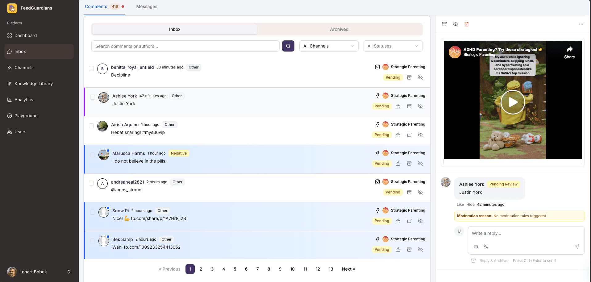 FeedGuardians FeedGuardians screenshot 1