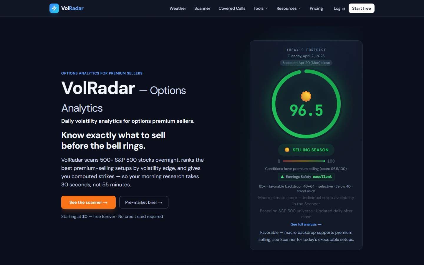 VolRadar VolRadar screenshot 1