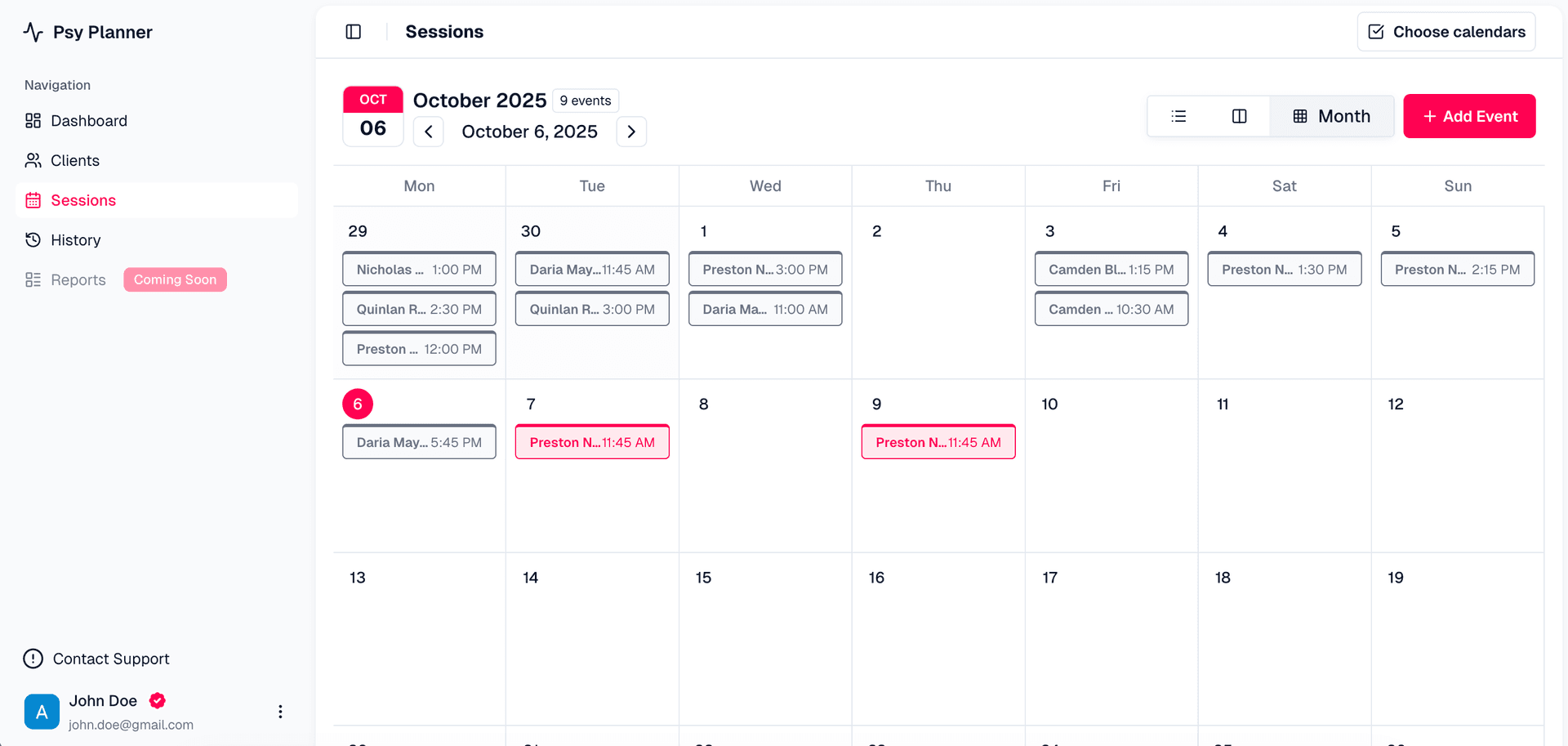 Psy Planner Psy Planner screenshot 1