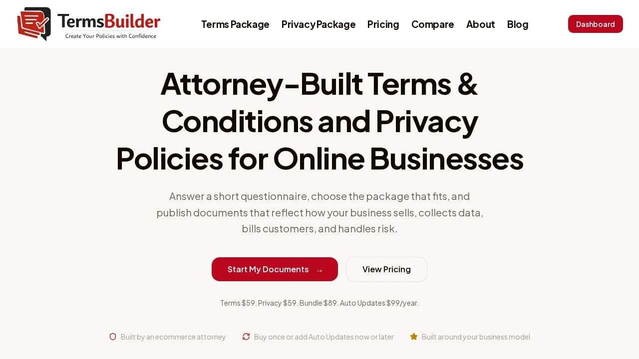 TermsBuilder TermsBuilder screenshot 1