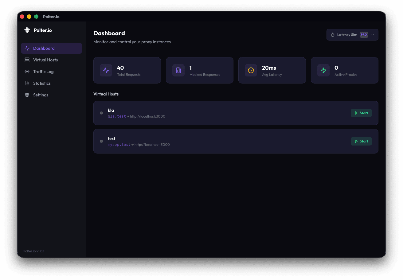 Polter.io Polter.io screenshot 1