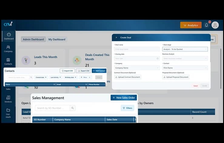 WeekMate e-CRM WeekMate e-CRM screenshot 1