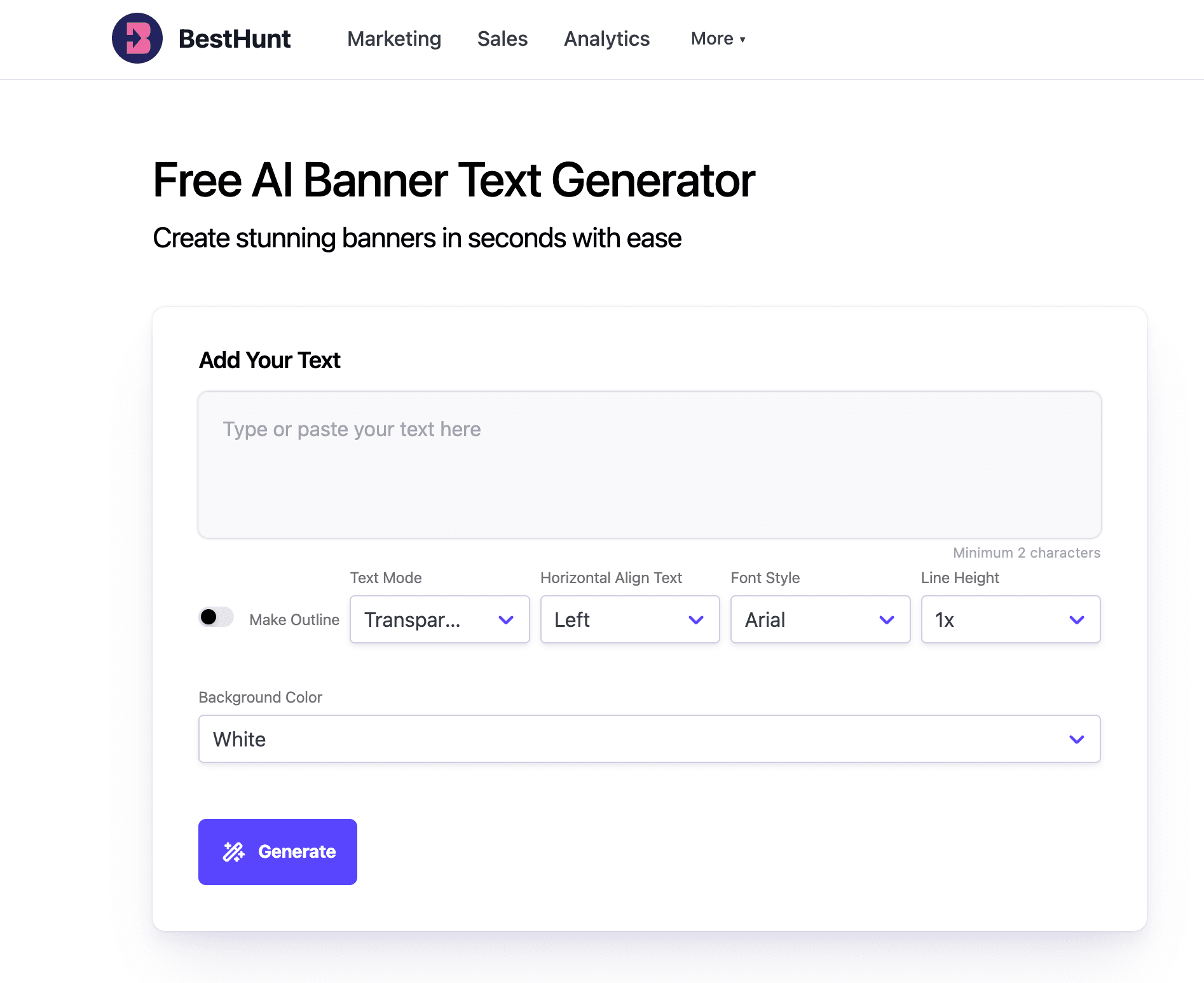 Banner Text Generator Banner Text Generator screenshot 1