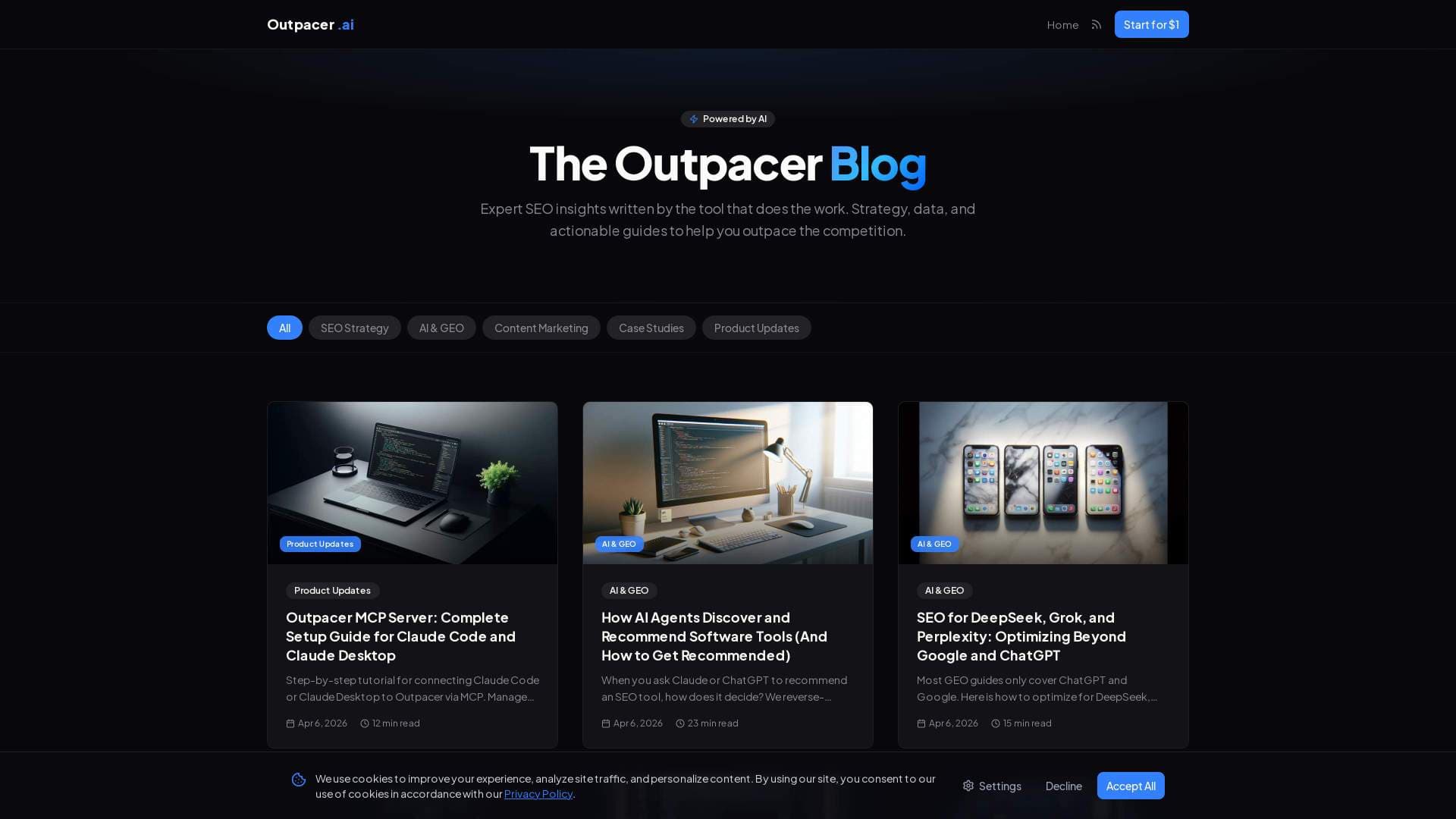 Outpacer.ai Outpacer.ai screenshot 1