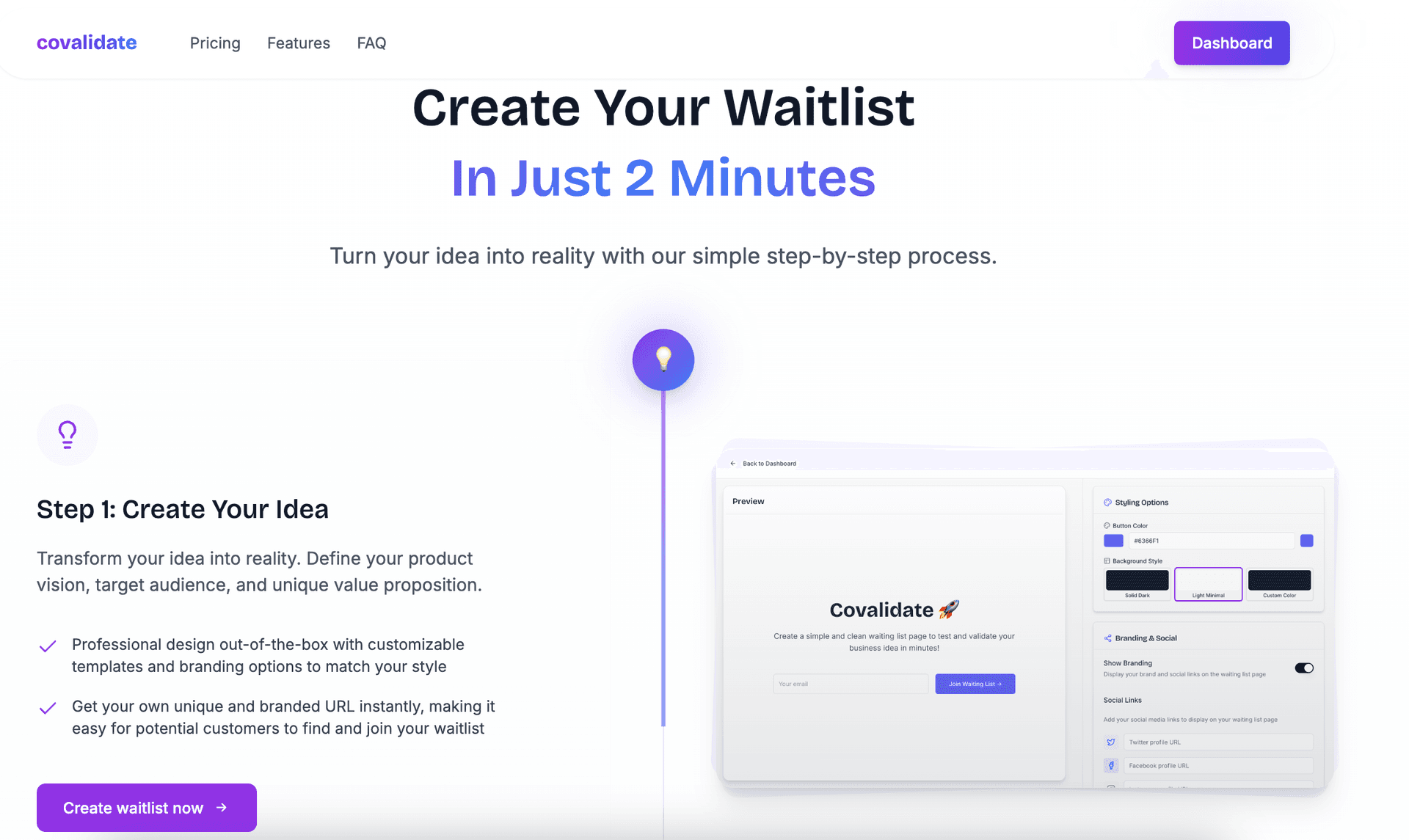 Covalidate Covalidate screenshot 1