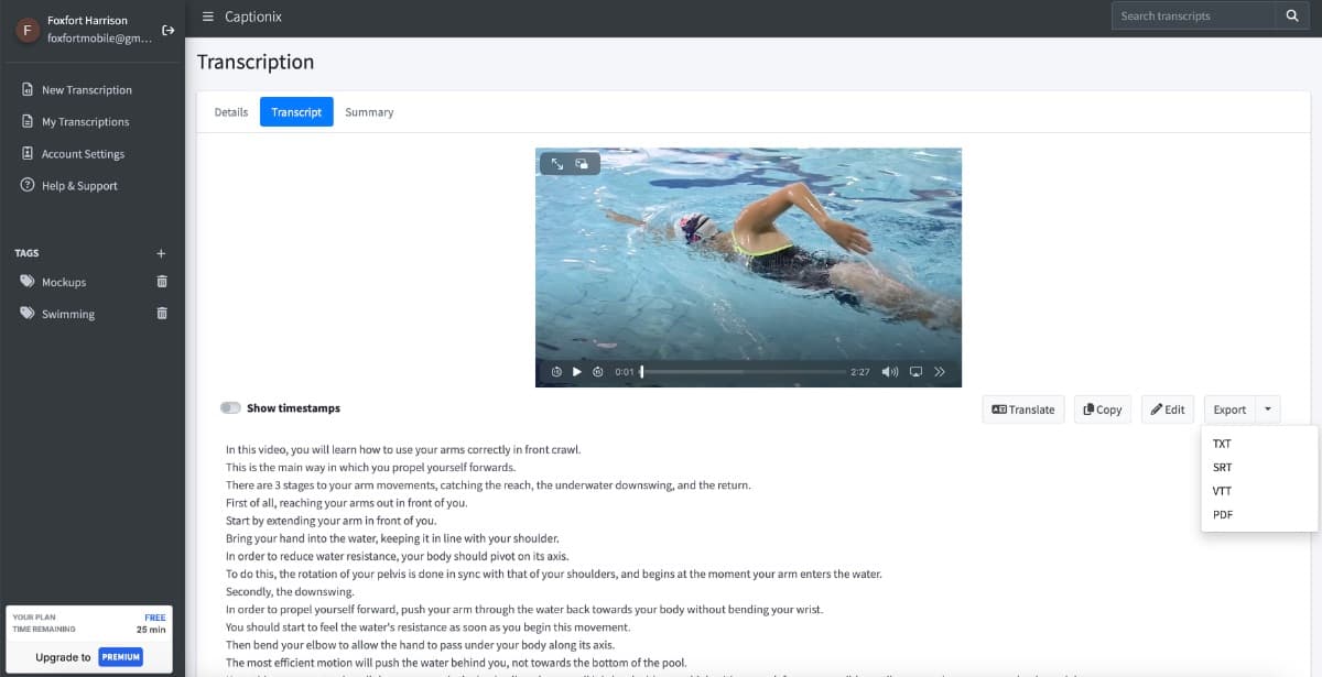 Captionix Captionix screenshot 1