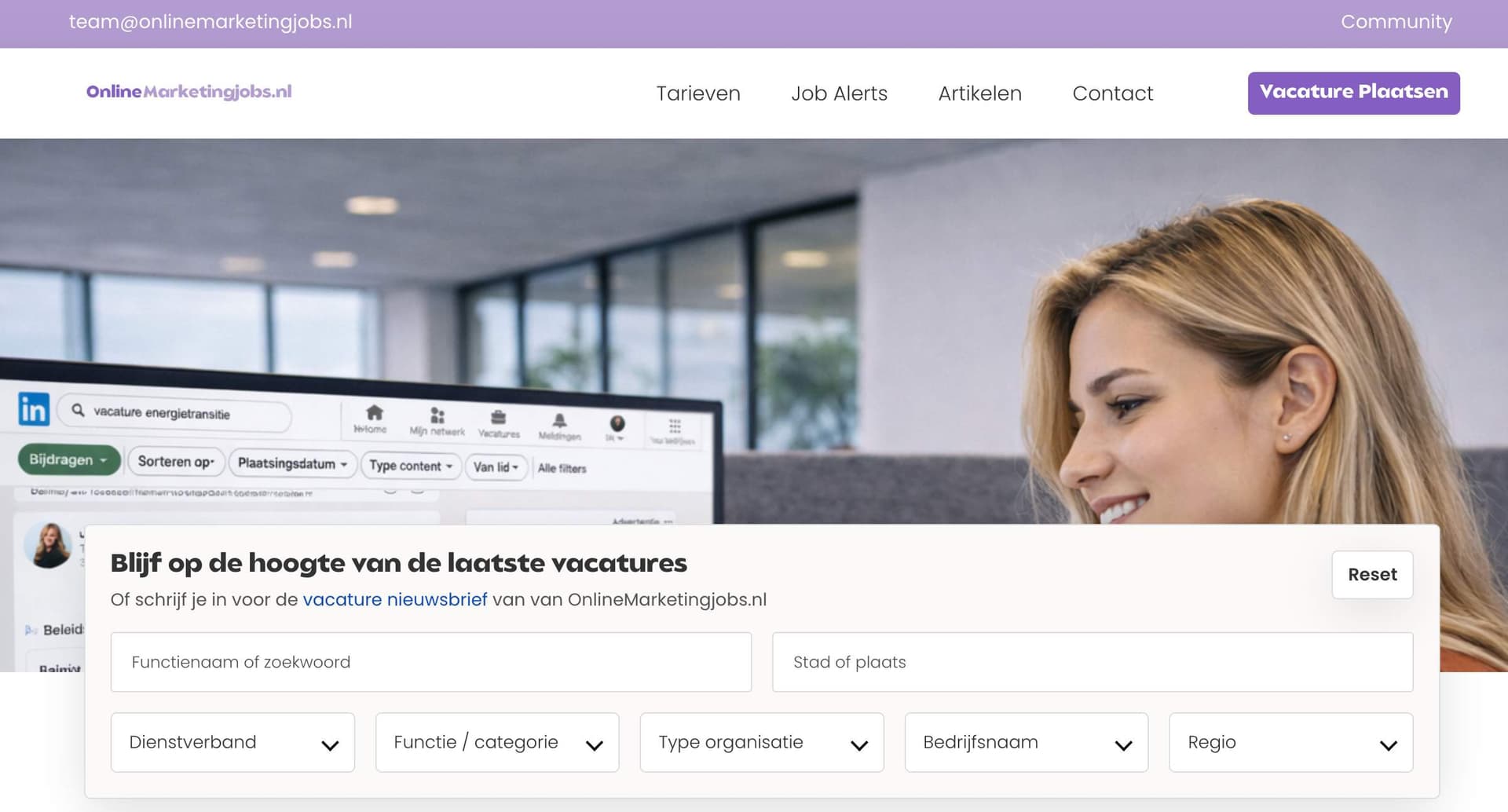 OnlineMarketingjobs.nl OnlineMarketingjobs.nl screenshot 1