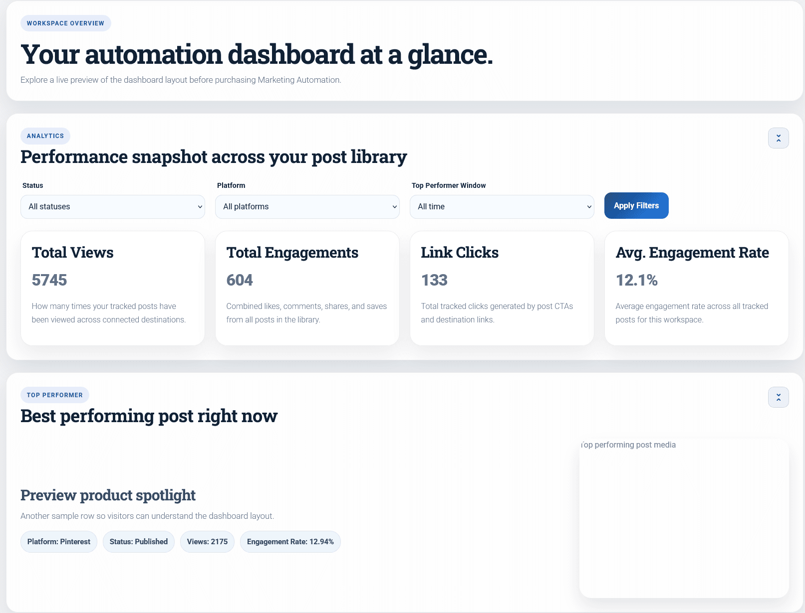 Omniicore Multichannel Social Media Automation Omniicore Multichannel Social Media Automation screenshot 1