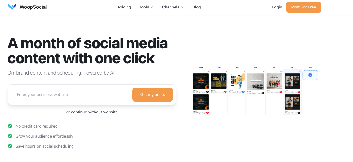 WoopSocial WoopSocial screenshot 1