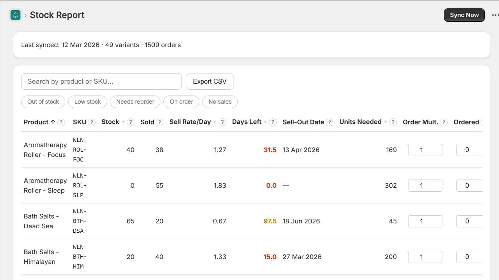 Alertr: Inventory Management Alertr: Inventory Management screenshot 1