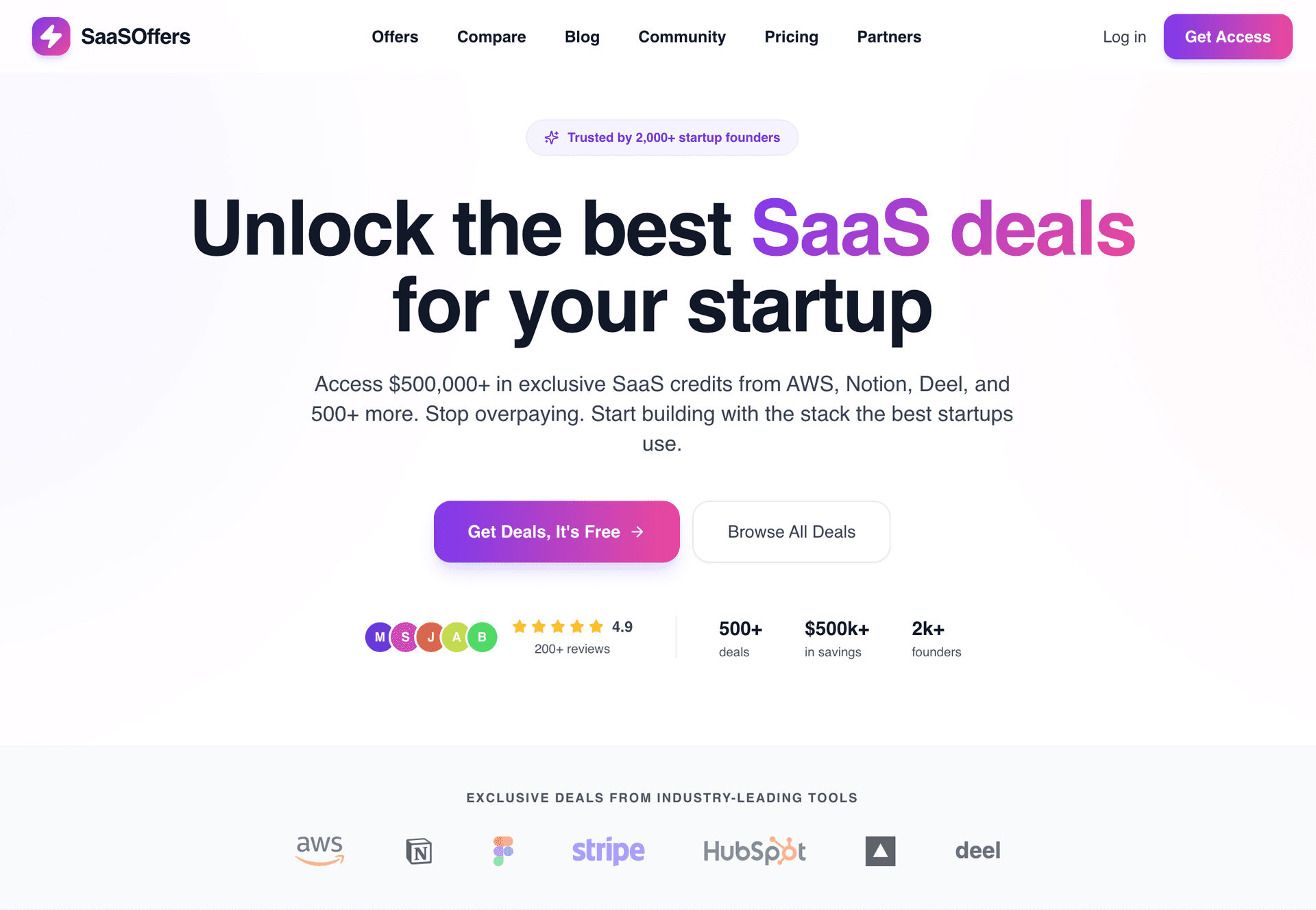 SaasOffers SaasOffers screenshot 1