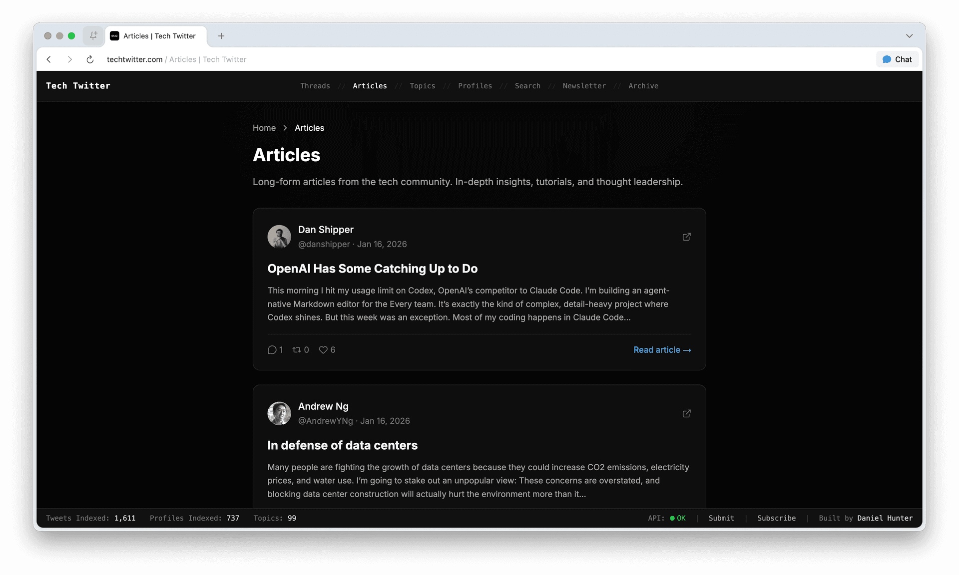 Tech Twitter Tech Twitter screenshot 1