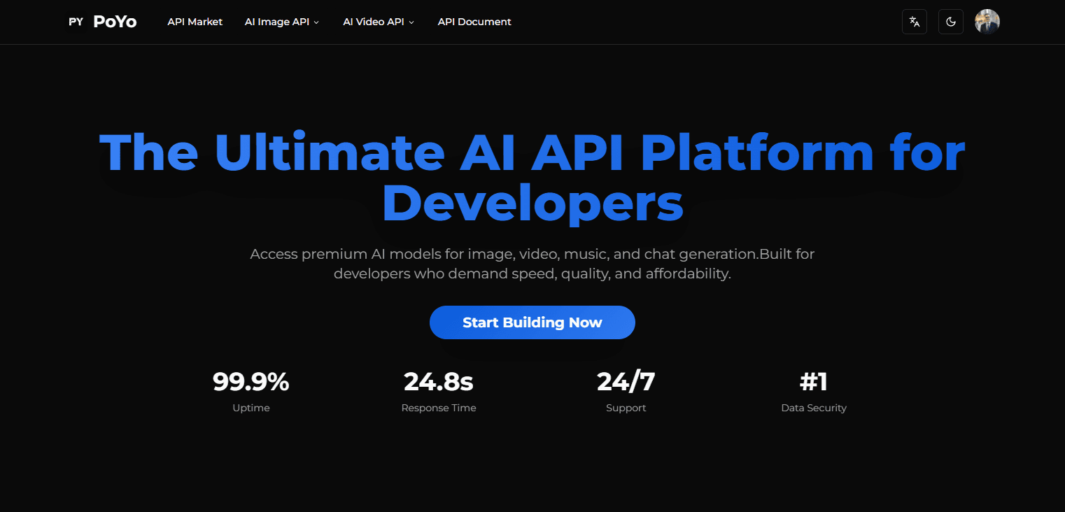 PoYo API PoYo API screenshot 1